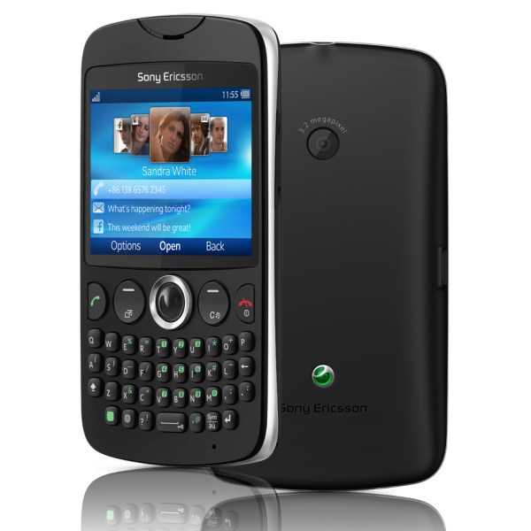 ΚΙΝΗΤΟ ΤΗΛΕΦΩΝΟ Sony Ericsson Txt black QWERTZ ΜΑΥΡΟ ΧΡΩΜΑ MOBILE PHONE