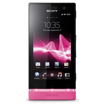 ΚΙΝΗΤΟ ΤΗΛΕΦΩΝΟ Sony Xperia U ST25i black pink DE MOBILE PHONE