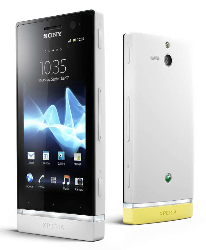 ΚΙΝΗΤΟ ΤΗΛΕΦΩΝΟ Sony Xperia U ST25i white yellow DE MOBILE PHONE