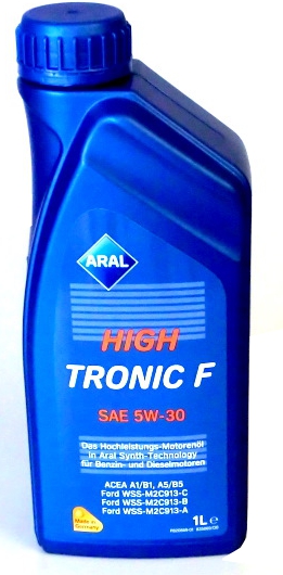 Λιπαντικό Αυτοκινήτου Aral High Tronic F SAE 5W30 Λάδι Κινητήρα ENGINE OIL