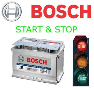 Μπαταρία αυτοκινήτου Bosch S5 E050 EFB Start-Stop 12V 60A 560cca