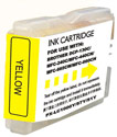 ΣΥΜΒΑΤΟ ΜΕΛΑΝΙ INK Compatible Remanufactured Brother LC-51Y Yellow LC 51 LC 1000 LC 57 LC 10 Κίτρινο Inkjet Cartridge BLC 51 Y 1