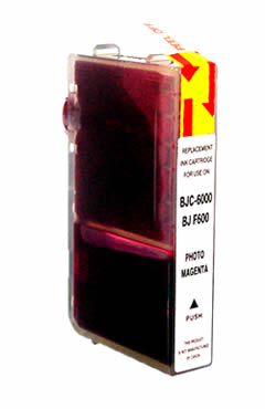 ΣΥΜΒΑΤΟ ΜΕΛΑΝΙ INK Compatible Remanufactured Canon BCI-3epM Photo Magenta BCI 3e Φωτογραφικό Κόκκινο Inkjet Cartridge 15ml