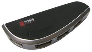CRYPTO USB HUB UH-450 με 4 εισόδους για σύνδεση με κάμερα εκτυπωτή κ.α USB 2.0 W001730