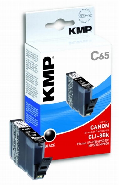 ΣΥΜΒΑΤΟ ΜΕΛΑΝΙ INK CANON CLI-8Bk BLACK ΜΑΥΡΟ C65 CLI 8 BK Pixma iP4200/iP4300/iP4500/iP5200/iP5200R