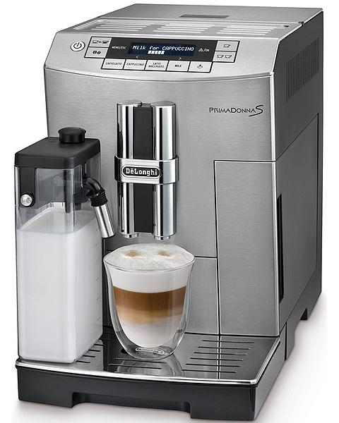 ΚΑΦΕΤΙΕΡΑ DELONGHI ECAM 26 455 MB PRIMA DONNA S Fully Automatic Mηχανή Espresso Cappuccino 1450W