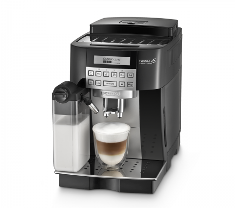 Καφετιέρα Espresso Cappuccino Delonghi Magnifica S ECAM 22.360.B με ενσωματωμένο μύλο άλεσης καφέ Εσπρέσσο Καπουτσίνο 1450W, 15bar