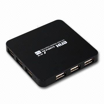 Hub HV-H75 Havit USB 2.0 7ports Black W/Power