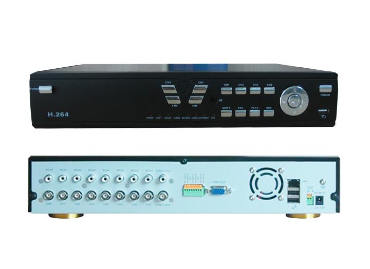 Καταγραφικό με 8 Κανάλια DVR 8ch DH0816 H.264 W/VGA and Network Bender