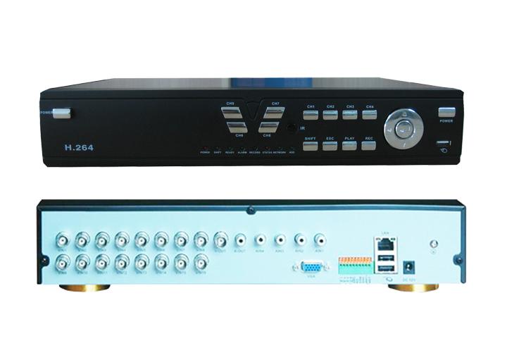 Καταγραφικό με 16 Κανάλια DVR 16ch DH01616 H.264 W/VGA and Network Bender