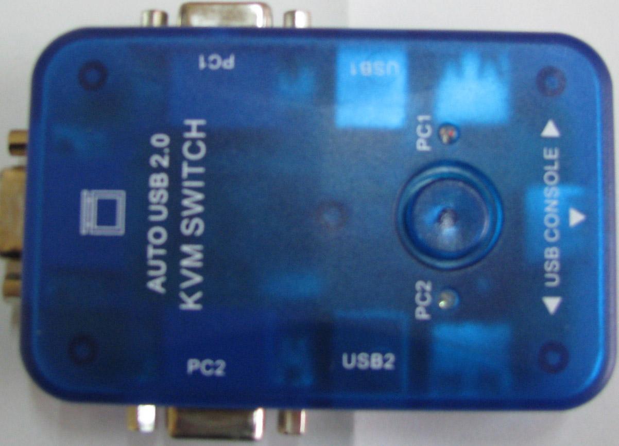 KVM 2 Port CK-1426 USB Ports Switch Auto W/Cables Ritmo