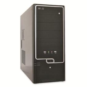 Κουτί Υπολογιστή Desktop Case Hero New Midi ATX με τροφοδοτικό 450W Black OEM