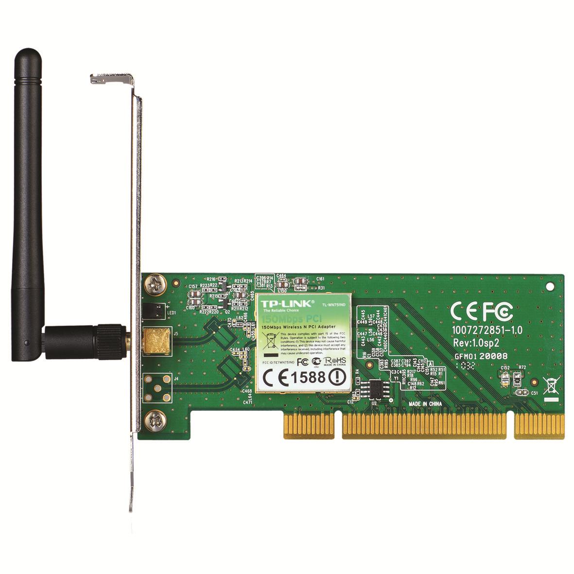Ασύρματο TP-LINK TL-WN751ND Wireless PCI Adapter, 150Mbps