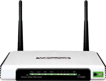 Ασύρματο TP-LINK TD-W8960N ADSL Modem Router Annex A, Router,802.11n, 300Mbps