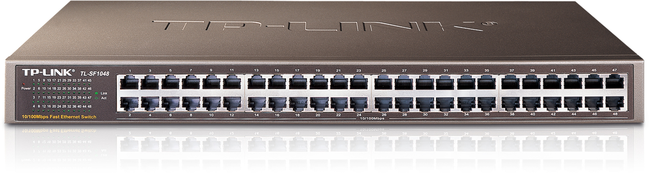 Ενσύρματο TP-LINK TL-SF1048 Rackmount Switch 48-port 10/100M 63000