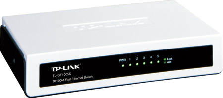 Ενσύρματο TP-LINK TL-SF1005D Desktop Switch 5-port 10/100M 63026