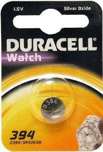 Αλκαλική μπαταρία κουμπί για ρολόγια DURACELL WATCH 1,5V 394 SR45 76111