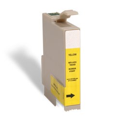 ΣΥΜΒΑΤΟ ΜΕΛΑΝΙ INK Remanufactured Epson T042420 T424 T 424 Yellow Κίτρινο inkjet Cartridge Stylus C82 18ml