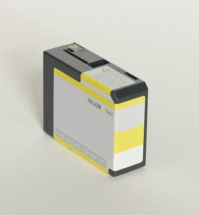 ΣΥΜΒΑΤΟ ΜΕΛΑΝΙ INK Remanufactured Epson T580400 T5804 T 5804 Yellow Κίτρινο Cartridge for Stylus Pro 3800 80ml