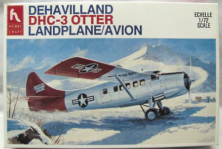 1/72 HC1396 Hobby Craft De Havilland DHC-3 Otter - USAF Arctic Supply or RCAF 411 Sq. CRB Downsview model kit
