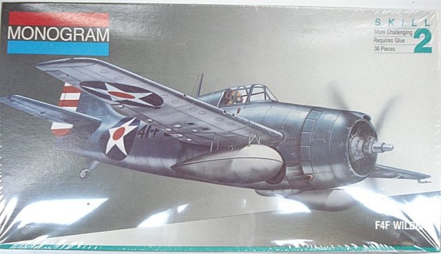 1/48 scale Monogram F4F Wildcat airplane model kit# 5220 1:48 military aircraft