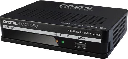 ΑΠΟΚΩΔΙΚΟΠΟΙΗΤΗΣ ΤΗΛΕΟΡΑΣΗΣ TV - ΨΗΦΙΑΚΟΣ ΔΕΚΤΗΣ Crystal Audio Micro - HD HDMI HIGH DEFINITION