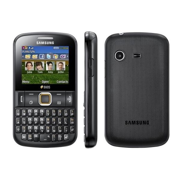 Κινητό τηλέφωνο Samsung Chat 222 E2222 Metallic Black MOBILE PHONE