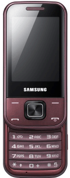 Κινητό τηλέφωνο Samsung C3750 Wine Red MOBILE PHONE