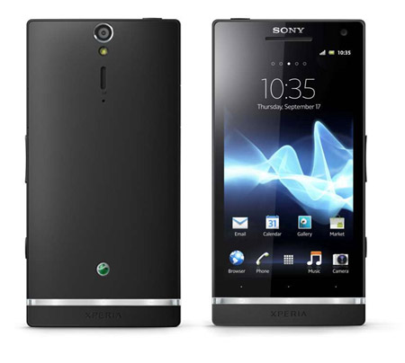 Κινητό τηλέφωνο Xperia S Sony Smartphone Black ΜΑΥΡΟ MOBILE PHONE