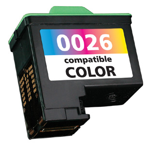 ΣΥΜΒΑΤΟ ΜΕΛΑΝΙ INK Lexmark 26 Color Έγχρωμο for Z13/i3/Z23/Z25/Z33/Z34 275 σελίδες