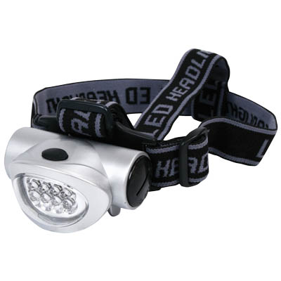 TORCH-L-781 ULTRA BRIGHT LED HEAD LIGHT Φακός κεφαλής φτιαγμένος από ισχυρό πλαστικό περίβλημα και πολύ εύκαμπτη και προσαρμοζόμενη ταινία κεφαλής. Τα LED's εκπέμπουν δυνατό άσπρο φως (