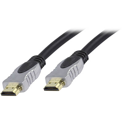 HQSS5560/5 HIGH SPEED HDMI CABLE WITH ETHERNET Καλώδιο HQ HDMI A αρσ. - HDMI A αρσ.