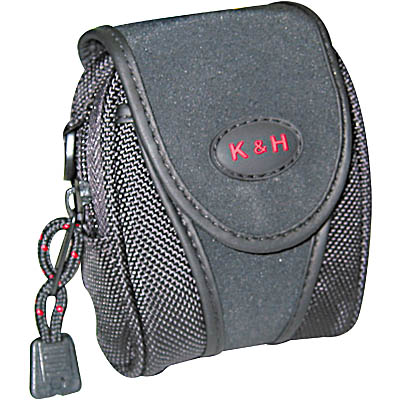K 210N-BLACK ΤΣΑΝΤΑ 2 ΘΕΣΕΩΝ Ανθεκτική τσάντα 2 θέσεων από υλικό 1680D με λουράκι ώμου και κλίπς ζώνης.