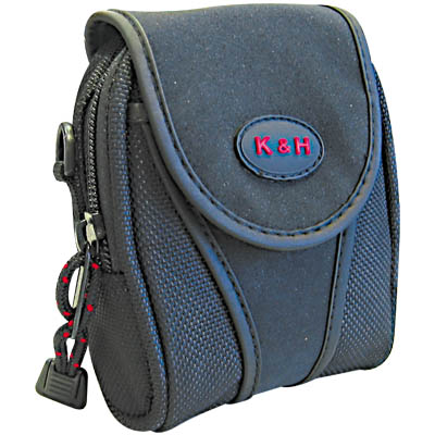 K 211N-BLACK ΤΣΑΝΤΑ 2 ΘΕΣΕΩΝ Ανθεκτική τσάντα 2 θέσεων από υλικό 1680D με λουράκι ώμου και κλίπς ζώνης.