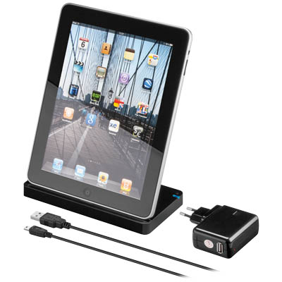 42367 DOCKING STATION FOR IPAD Docking station with USB connection.