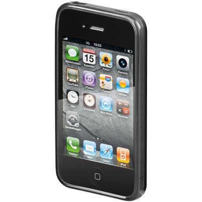 42874 CASE FOR IPHONE4 Προστατευτική θήκη για iPhone 4 (TPU) με κυκλικά σχέδια.