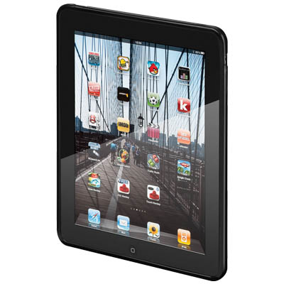42376 CASE I-PAD BLACK Θήκη TPU για iPad