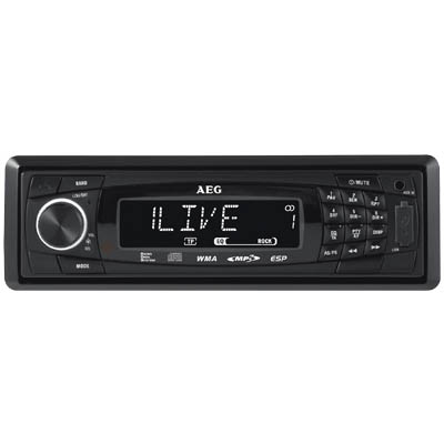 AR 4020 STEREO CAR RADIO WITH CD/USB & CARD READER Στερεοφωνικό ραδιόφωνο αυτοκινήτου με CD, USB & Card Reader
