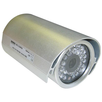 SEC-CAM 30 ΕΓΧΡΩΜΗ ΑΔΙΑΒΡΟΧΗ ΚΑΜΕΡΑ Έγχρωμη αδιάβροχη CCTV κάμερα με αδιάβροχο κάλυμμα.