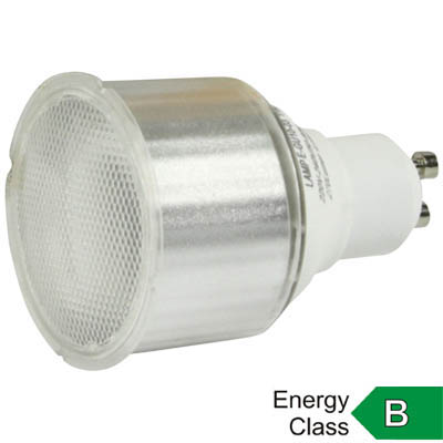 LAMP E-GU10-03 HQ ENERGY SAVING 11W Λαμπτήρας οικονομίας GU10 11W με χρωματισμό "Warm White", 8000 ωρών. Ενεργειακής κλάσης Α.