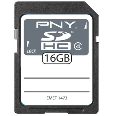PNY SD 16GB STORAGE NEW / SD16GBHCSTORAGE-EF Κάρτα PNY SD STORAGE 16GB