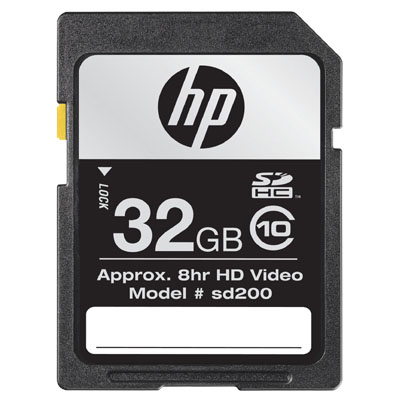 HP SD 32GB HC CLASS 10 / SD32GBHC10HP-EF HP SDHC 32GB Class 10
