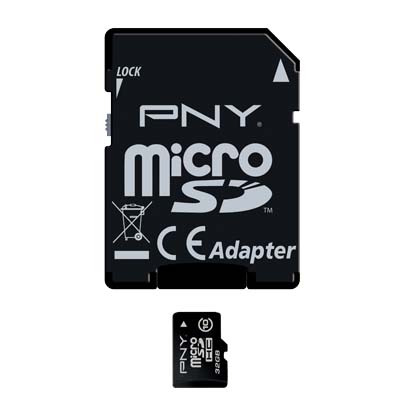 PNY MICROSD 32GB CLASS 10 + GAMELOFT / SDU32GBHC10GAMZ2-EF Κάρτα Μνήμης MicroSDHC Class 10 32GB