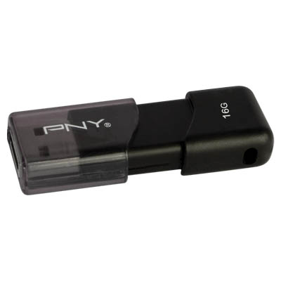 PNY USB STICK 16GB USB3.0 / FD16GBA3M3USB30-EF USB 3.0 stick 16GB της σειράς Attache