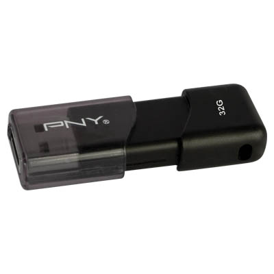 PNY USB STICK 32GB USB3.0 / FD32GBA3M3USB30-EF USB 3.0 stick 32GB της σειράς Attache