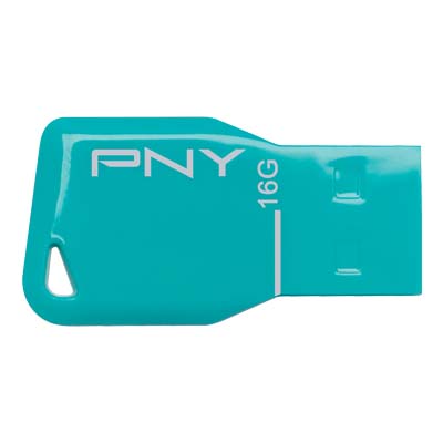 PNY USB STICK 16GB KEY BLUE / FDU16GBKEYBLU-EF Usb flash drive Key Attache blue 16GB