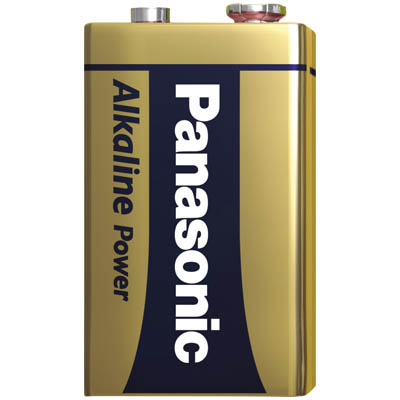 6LR61APB/1BP PAN. ALKALINE POWER 9V Αλκαλικές μπαταρίες - Alkaline power 9V.
