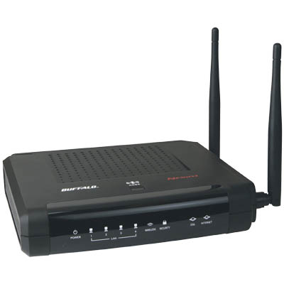 BUFFALO WBMR-G300N-EU / WIRELESS N ROUTER MODEM ADSL2+ New AirStation Wireless-N ADSL2+ Modem Router (pstn)