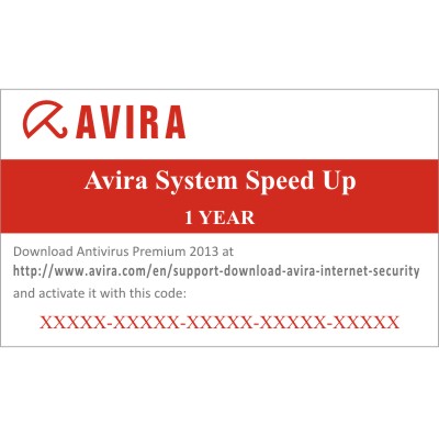 AVIRA SYSTEM SPEEDUP 12 MONTHS /ASSU1 Avira System Speedup