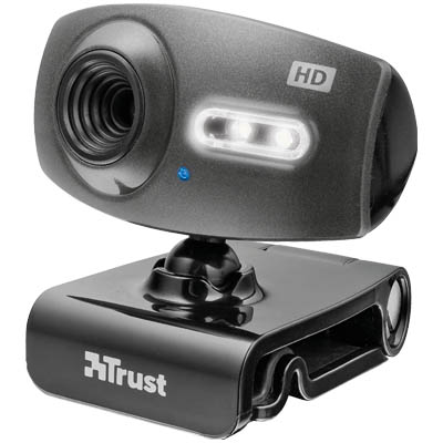 TRUST 17676 FULL HD 1080P WEBCAM LED Full HD 1080p Webcam